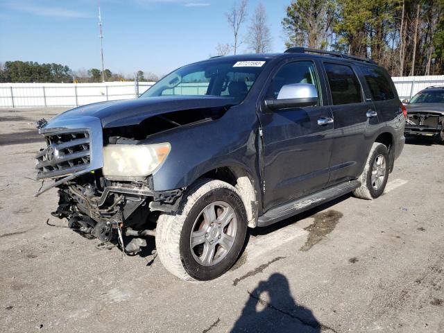 5TDBY68AX8S009413 - 2008 TOYOTA SEQUOIA LIMITED GRAY photo 1