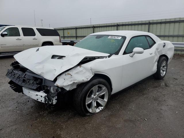 2C3CDZAG4NH199871 - 2022 DODGE CHALLENGER SXT WHITE photo 1