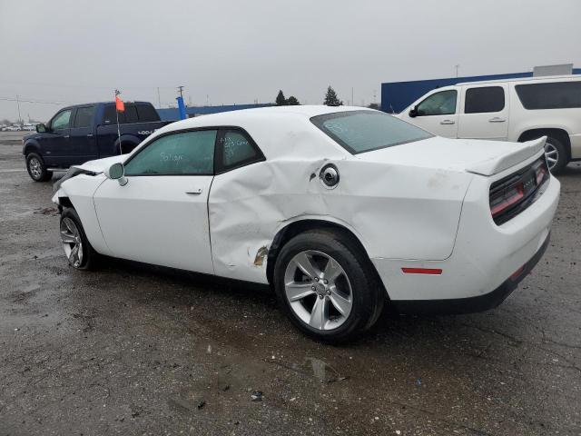 2C3CDZAG4NH199871 - 2022 DODGE CHALLENGER SXT WHITE photo 2