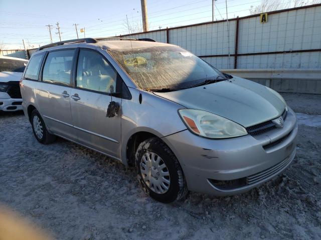 5TDZA23C44S080072 - 2004 TOYOTA SIENNA CE SILVER photo 4