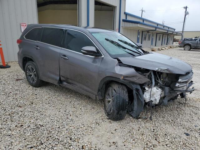 5TDZARFH8JS035874 - 2018 TOYOTA HIGHLANDER LE GRAY photo 4