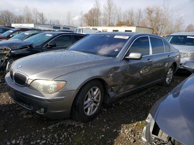 WBAHN83507DT73629 - 2007 BMW 750 GRAY photo 1