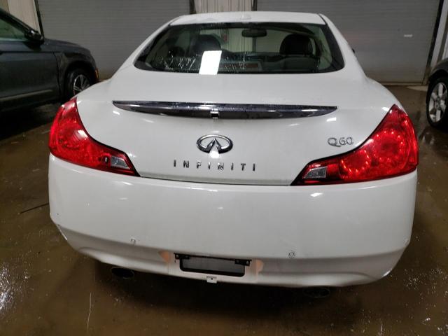 JN1CV6EK8FM871325 - 2015 INFINITI Q60 JOURNEY WHITE photo 6