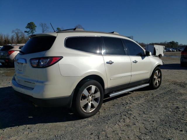 1GNKRLKDXDJ160376 - 2013 CHEVROLET TRAVERSE LTZ WHITE photo 3