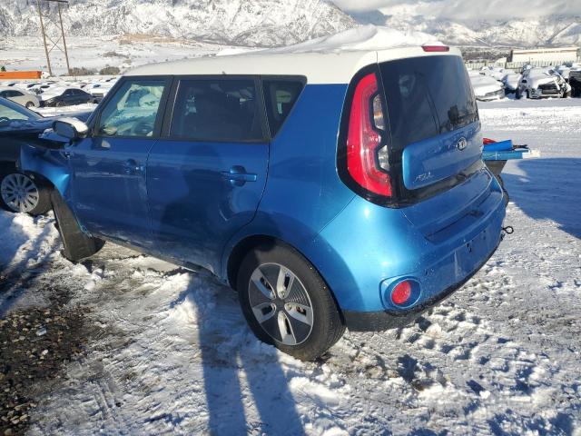 KNDJX3AE0H7020621 - 2017 KIA SOUL EV + BLUE photo 2