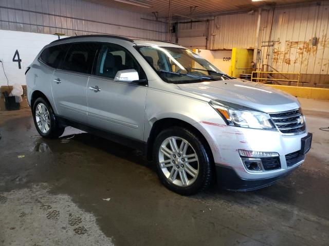 1GNKVGKD6FJ380300 - 2015 CHEVROLET TRAVERSE LT SILVER photo 4