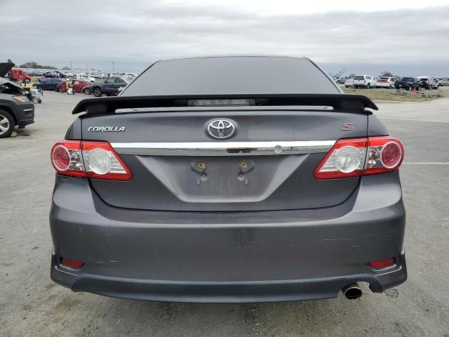 5YFBU4EE1CP056788 - 2012 TOYOTA COROLLA BASE GRAY photo 6