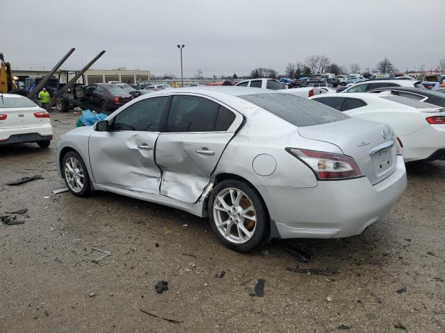 1N4AA5AP6DC843527 - 2013 NISSAN MAXIMA S SILVER photo 2