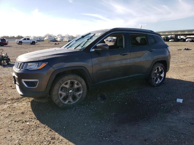 3C4NJDCB9KT753829 - 2019 JEEP COMPASS LIMITED CHARCOAL photo 1