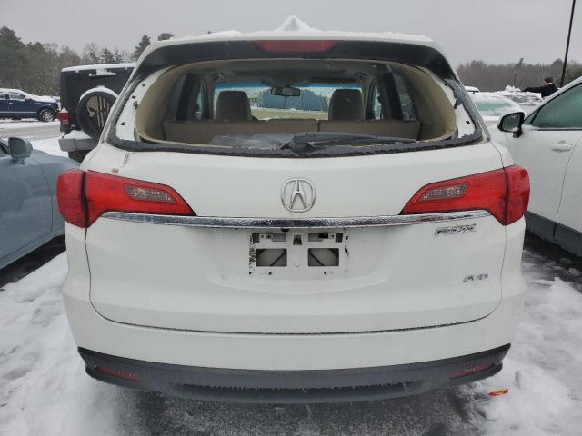 5J8TB4H3XDL014975 - 2013 ACURA RDX WHITE photo 6