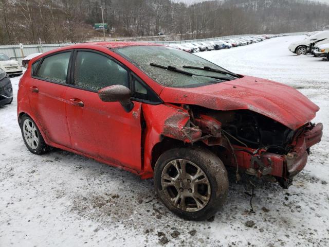 3FADP4EJ1FM141354 - 2015 FORD FIESTA SE RED photo 4