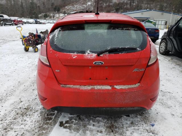 3FADP4EJ1FM141354 - 2015 FORD FIESTA SE RED photo 6