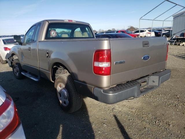 1FTRF12285NB89193 - 2005 FORD F150 TAN photo 2