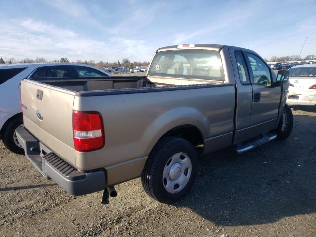 1FTRF12285NB89193 - 2005 FORD F150 TAN photo 3