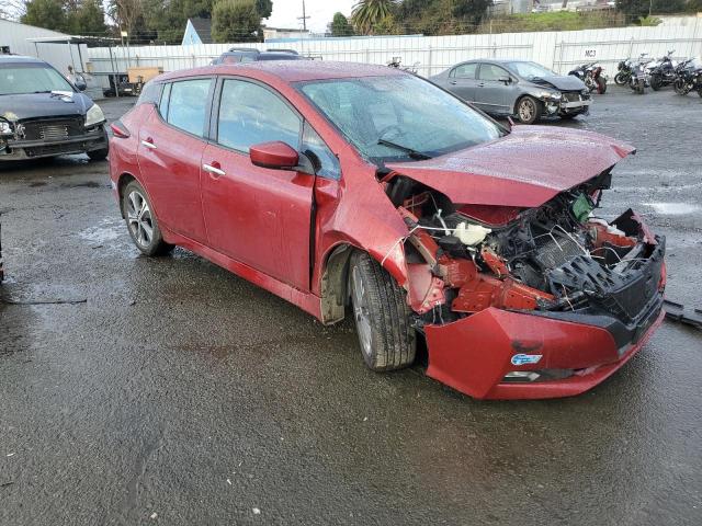 1N4AZ1CP6LC300904 - 2020 NISSAN LEAF SV BURGUNDY photo 4