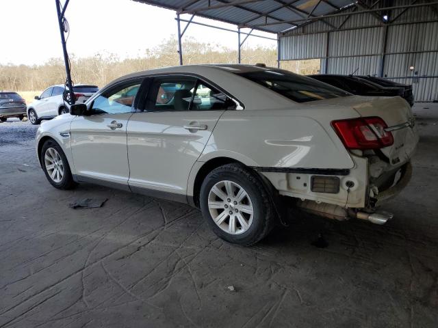 1FAHP2DW4CG125500 - 2012 FORD TAURUS SE WHITE photo 2