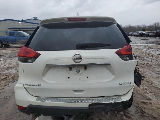 5N1AT2MV4HC881692 - 2017 NISSAN ROGUE SV WHITE photo 6