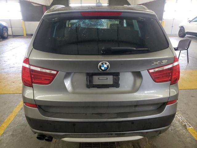 5UXWX9C50D0A23903 - 2013 BMW X3 XDRIVE28I ნაცრისფერი ფოტო 6