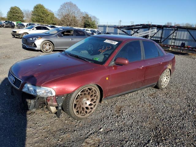 WAUCB28D1WA204929 - 1998 AUDI A4 1.8T QUATTRO BURGUNDY photo 1