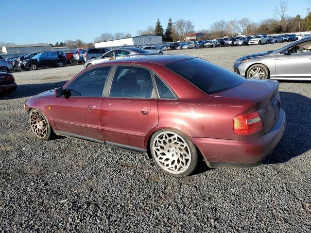 WAUCB28D1WA204929 - 1998 AUDI A4 1.8T QUATTRO BURGUNDY photo 2