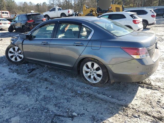 JHMCP26858C034705 - 2008 HONDA ACCORD EXL GRAY photo 2