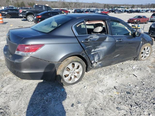 JHMCP26858C034705 - 2008 HONDA ACCORD EXL GRAY photo 3