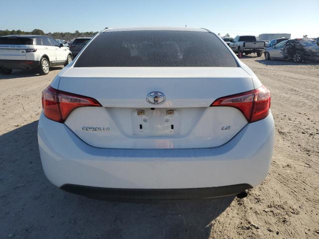 5YFBURHE5KP897620 - 2019 TOYOTA COROLLA L WHITE photo 6