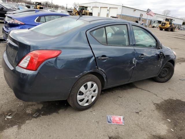 3N1CN7AP0FL811945 - 2015 NISSAN VERSA S BLUE photo 3