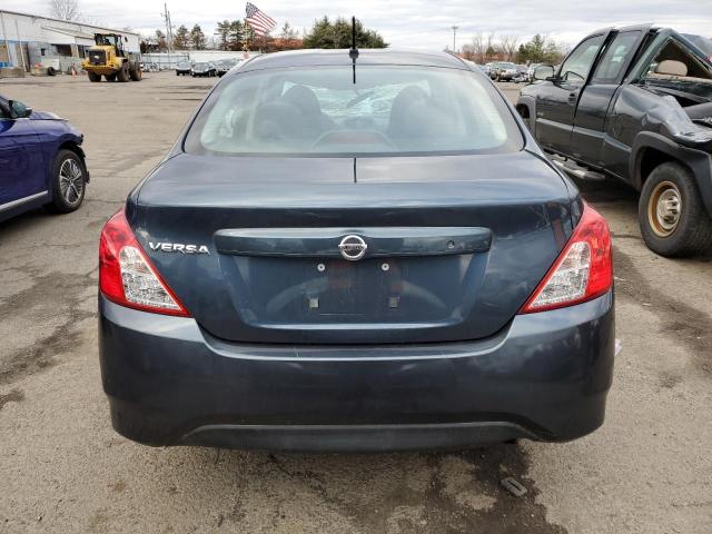 3N1CN7AP0FL811945 - 2015 NISSAN VERSA S BLUE photo 6