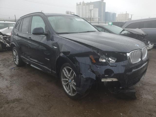 5UXWX9C55G0D64153 - 2016 BMW X3 XDRIVE28I BLACK photo 4