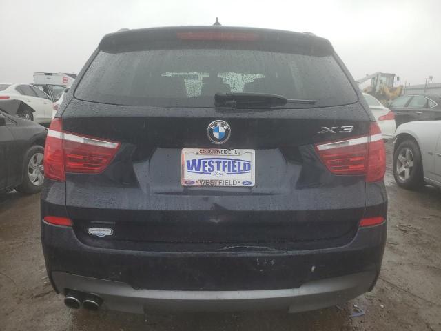 5UXWX9C55G0D64153 - 2016 BMW X3 XDRIVE28I BLACK photo 6