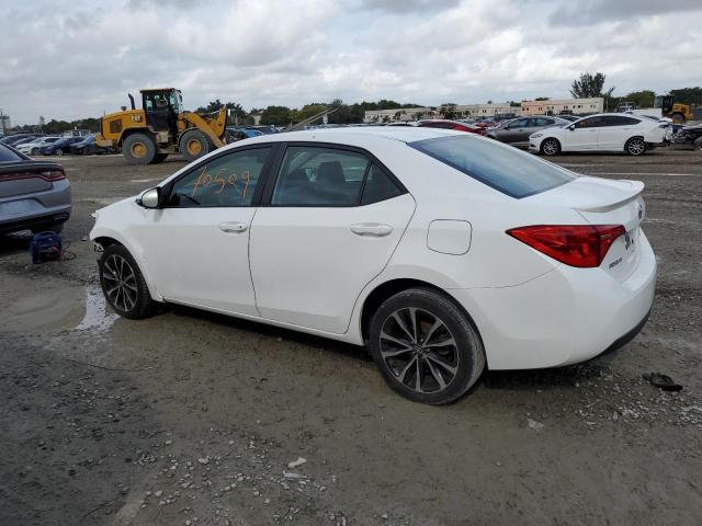 5YFBURHE2HP657692 - 2017 TOYOTA COROLLA L WHITE photo 2