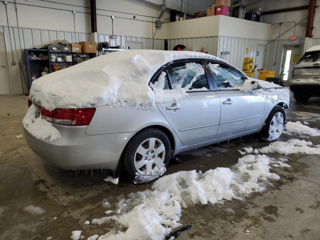 5NPET46C88H362615 - 2008 HYUNDAI SONATA GLS SILVER photo 3