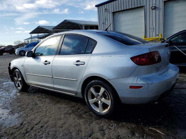 JM1BK12F751338524 - 2005 MAZDA 3 I SILVER photo 2