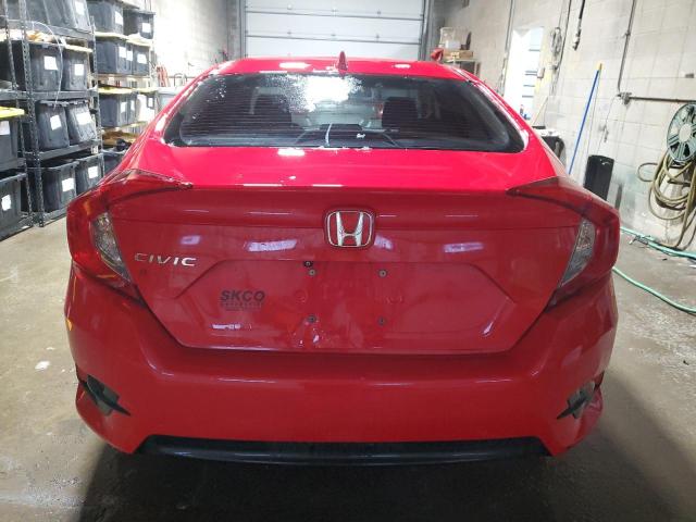 2HGFC2F76HH533996 - 2017 HONDA CIVIC EX RED photo 6