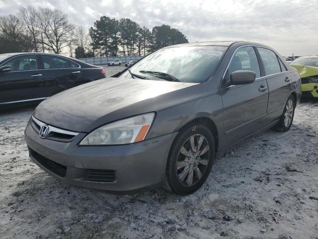 1HGCM66596A075937 - 2006 HONDA ACCORD EX GRAY photo 1