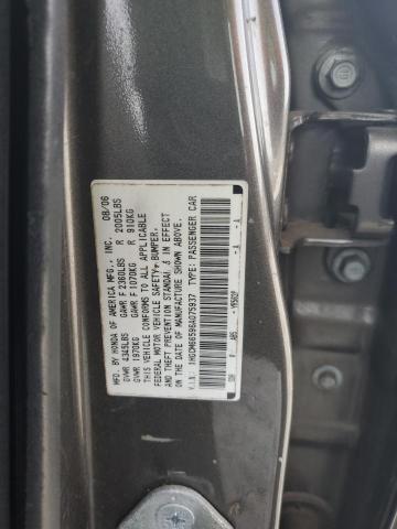 1HGCM66596A075937 - 2006 HONDA ACCORD EX GRAY photo 12