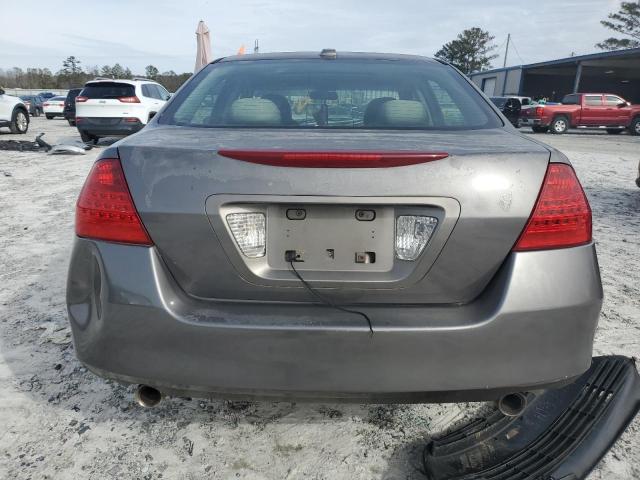 1HGCM66596A075937 - 2006 HONDA ACCORD EX GRAY photo 6