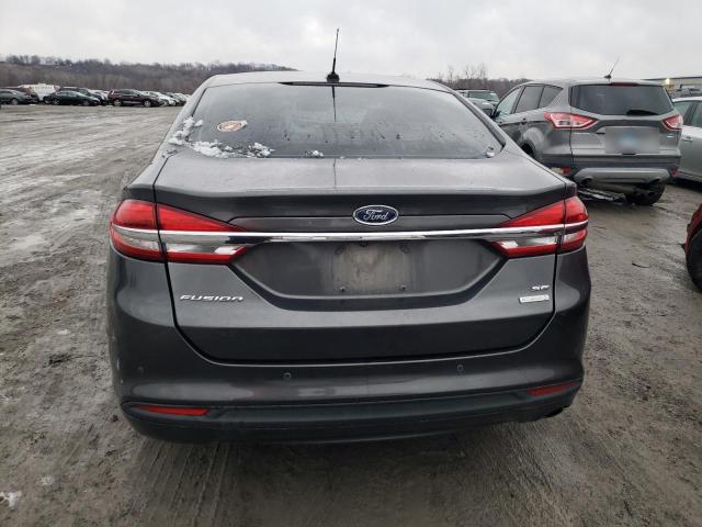 3FA6P0HD4JR136202 - 2018 FORD FUSION SE BLACK photo 6