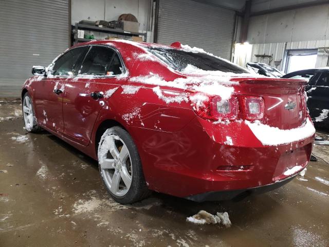 1G11J5SX2EF109369 - 2014 CHEVROLET MALIBU LTZ წითელი ფოტო 2