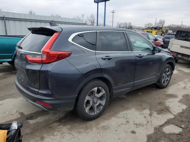 7FARW1H58JE019530 - 2018 HONDA CR-V EX BLUE photo 3