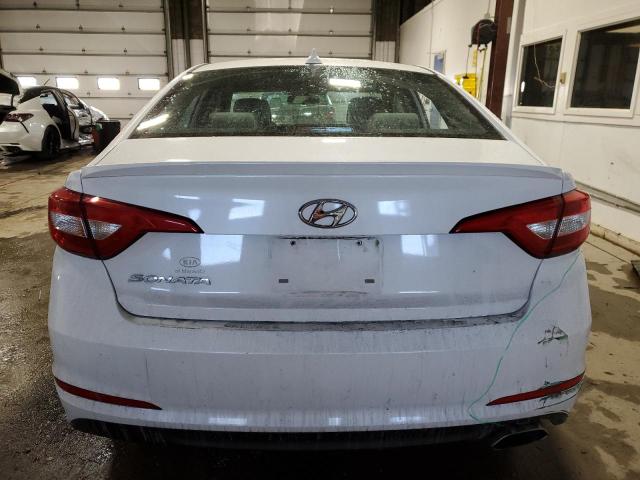 5NPE24AFXHH538228 - 2017 HYUNDAI SONATA SE WHITE photo 6