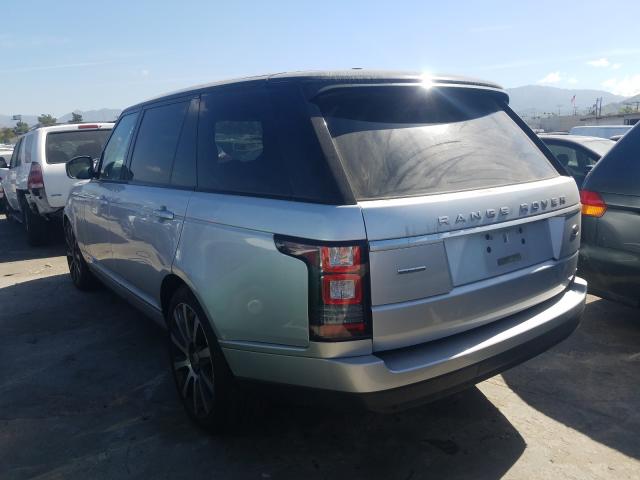 SALGS3TF5EA167362 - 2014 LAND ROVER RANGE ROVER SUPERCHARGED  photo 3