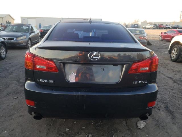 JTHBK262982058646 - 2008 LEXUS IS 250 GRAY photo 6