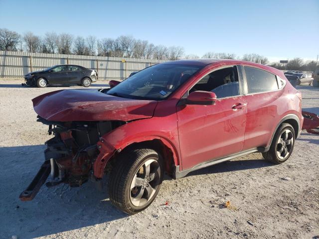 3CZRU5H5XJG704934 - 2018 HONDA HR-V EX RED photo 1