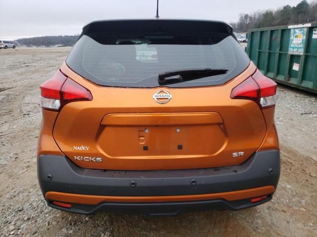 3N1CP5DV0LL560865 - 2020 NISSAN KICKS SR ORANGE photo 6