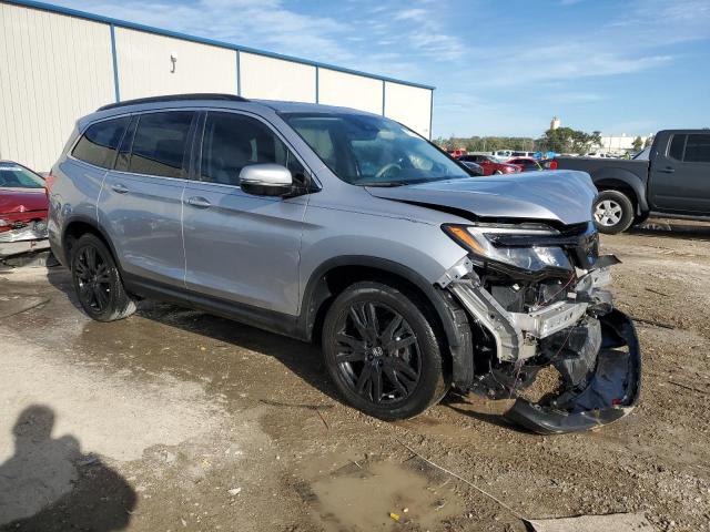 5FNYF5H26MB007434 - 2021 HONDA PILOT SE SILVER photo 4