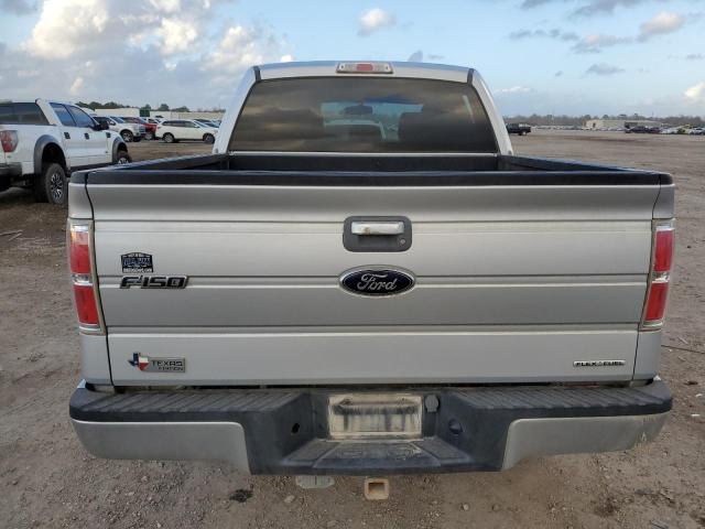 1FTFW1CFXDKE22656 - 2013 FORD F150 SUPERCREW SILVER photo 6