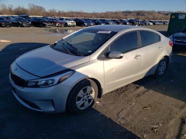 3KPFK4A73HE103777 - 2017 KIA FORTE LX SILVER photo 1