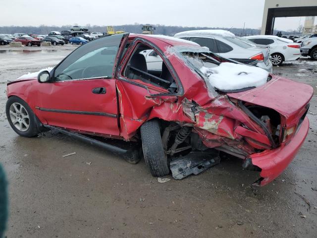 2HGEJ2123SH538920 - 1995 HONDA CIVIC DX RED photo 2